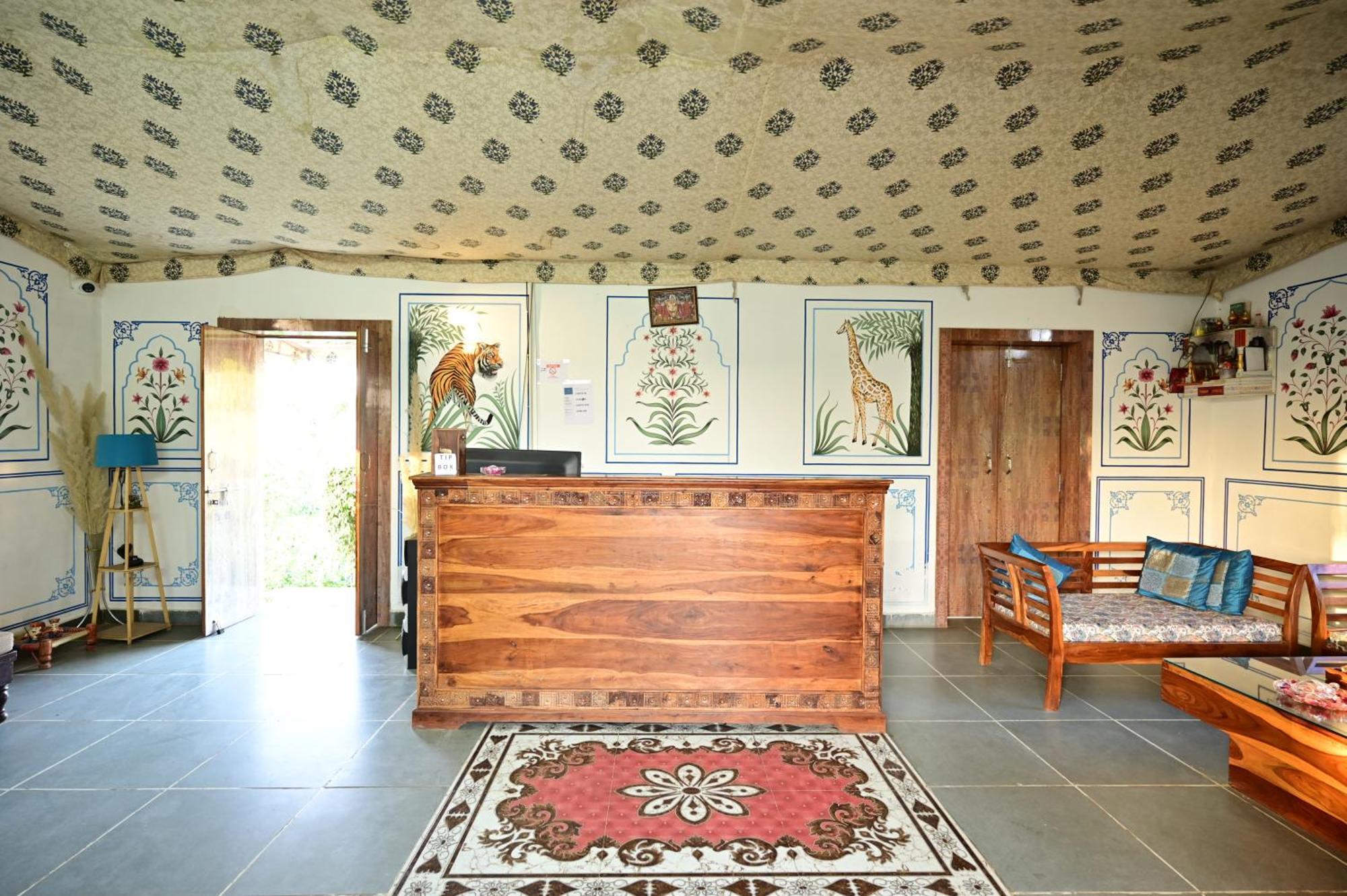 The Castle Crown - Hem Vilas Resort Ranthambhore Sawai Madhopur Exterior foto